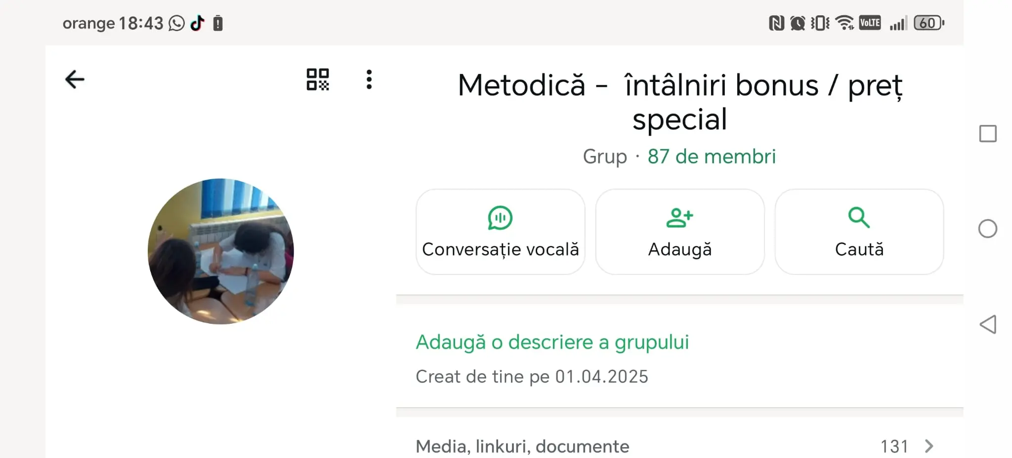Grup - Metodică
