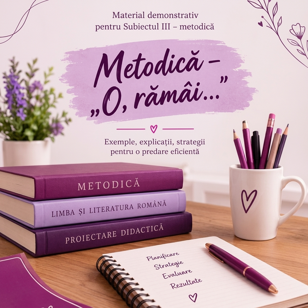 Material demonstrativ de metodică – O, rămâi...29 septembrie