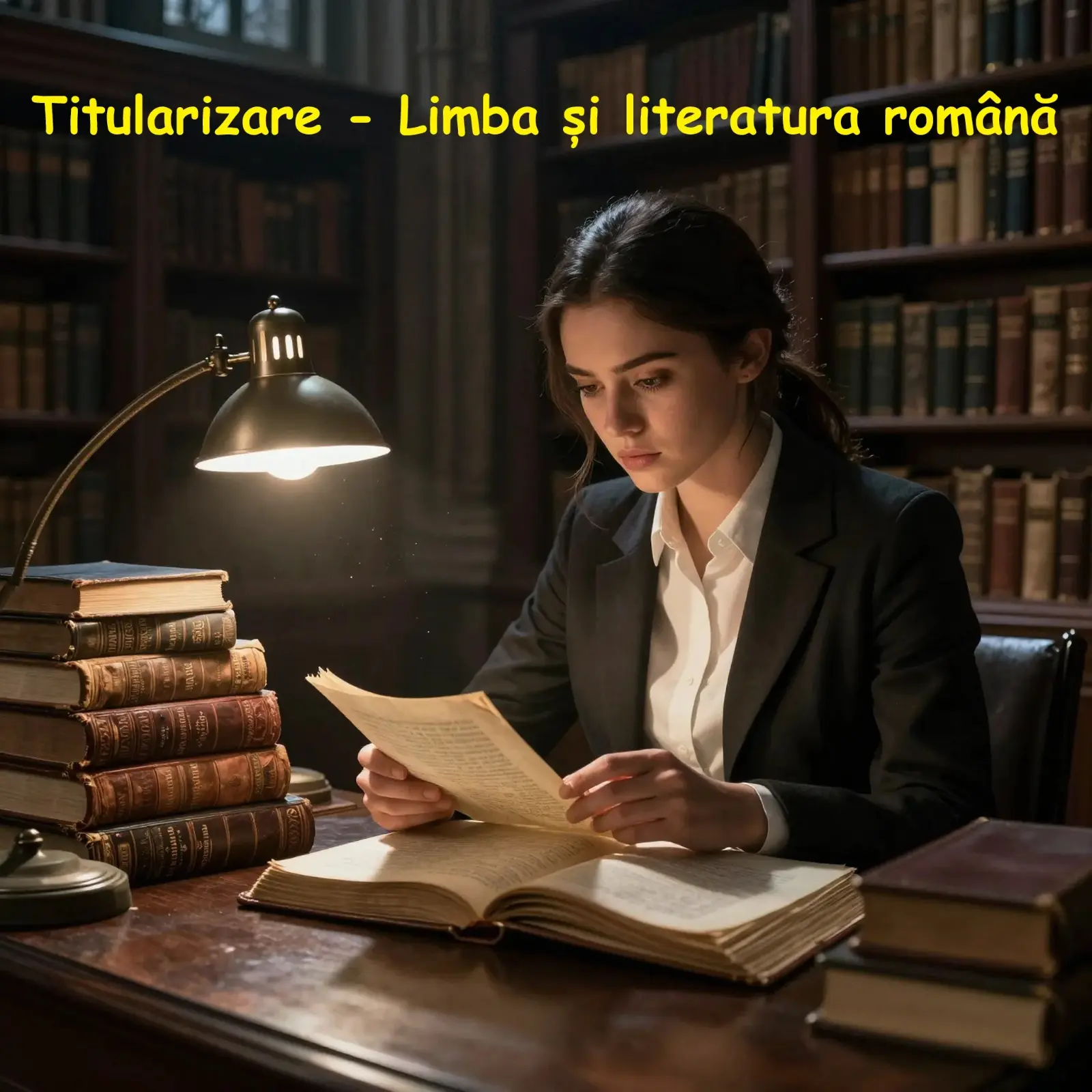 Material demonstrativ Titularizare