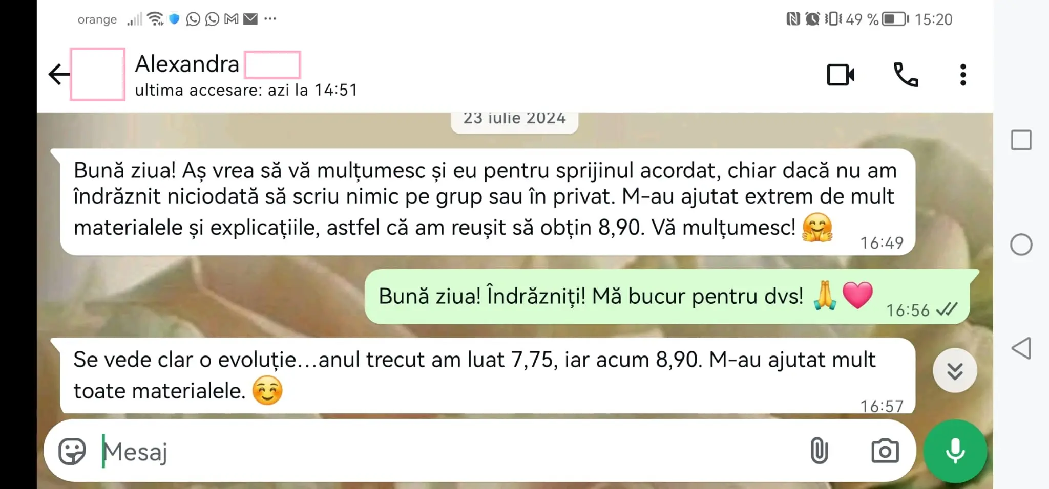 Testimonial