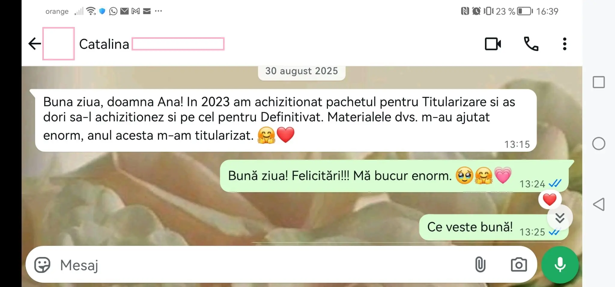 Testimonial